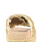 Sandali  Donna Mou  Criss-cross rope sandal raffia
