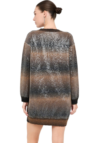 Vestito Corto Donna Liu Jo In Maglia  MF5488MA14R