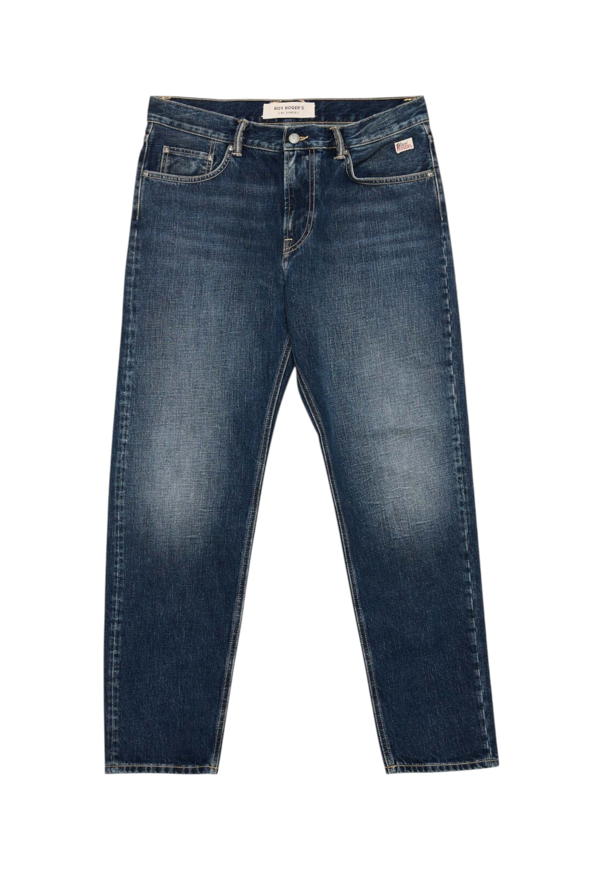 Jeans Carrot Fit Uomo Roy Roger's Denim di cotone, lavaggio Rose Hill, linea Re-Search Dapper Re-Search RSC002CT253259