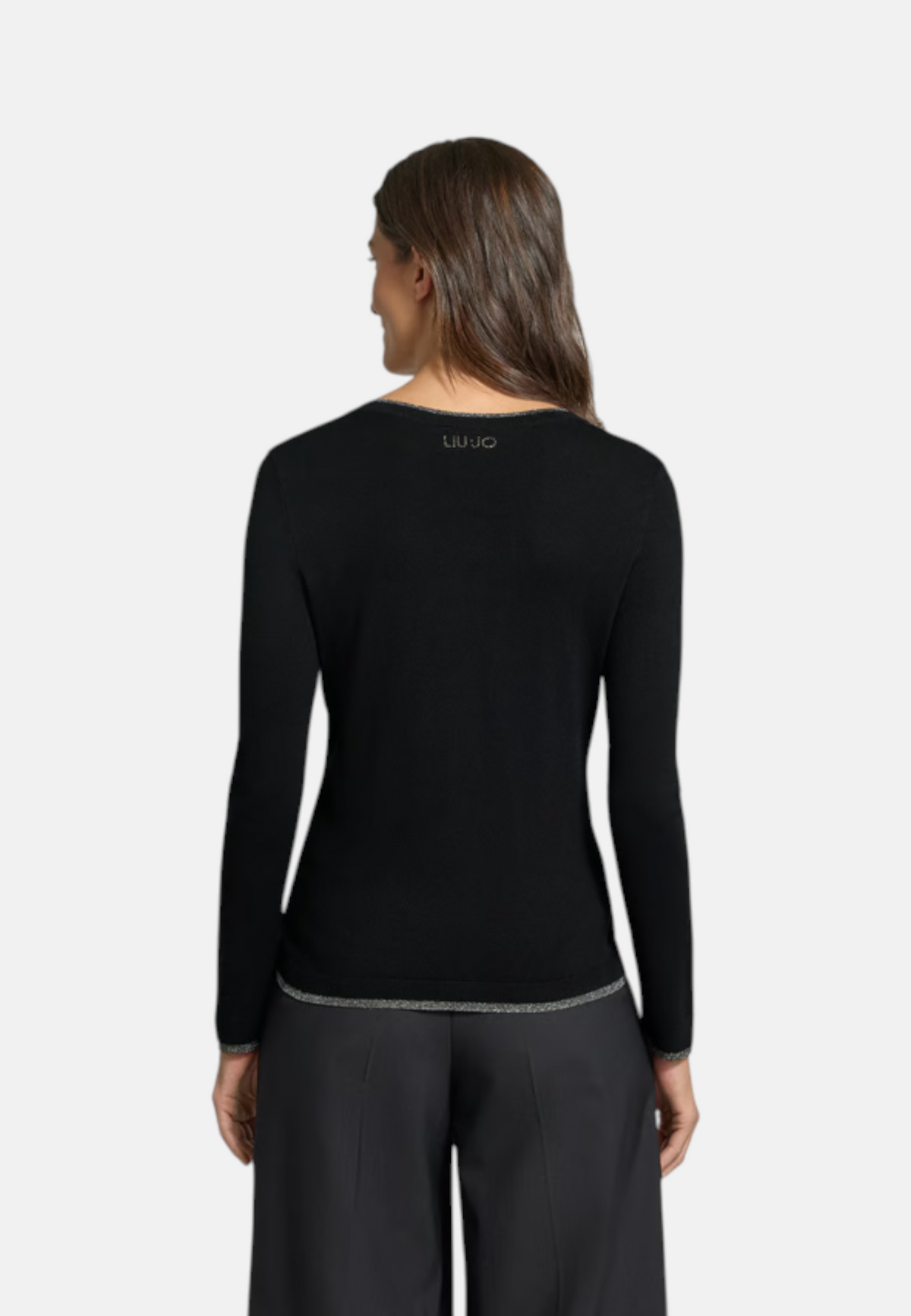 Maglia A Girocollo Donna Liu Jo Basic Fit  WF6015MS49I