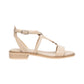Sandali Bassi Donna Nero Giardini In Pelle Con Fascia Frontale  E615895D