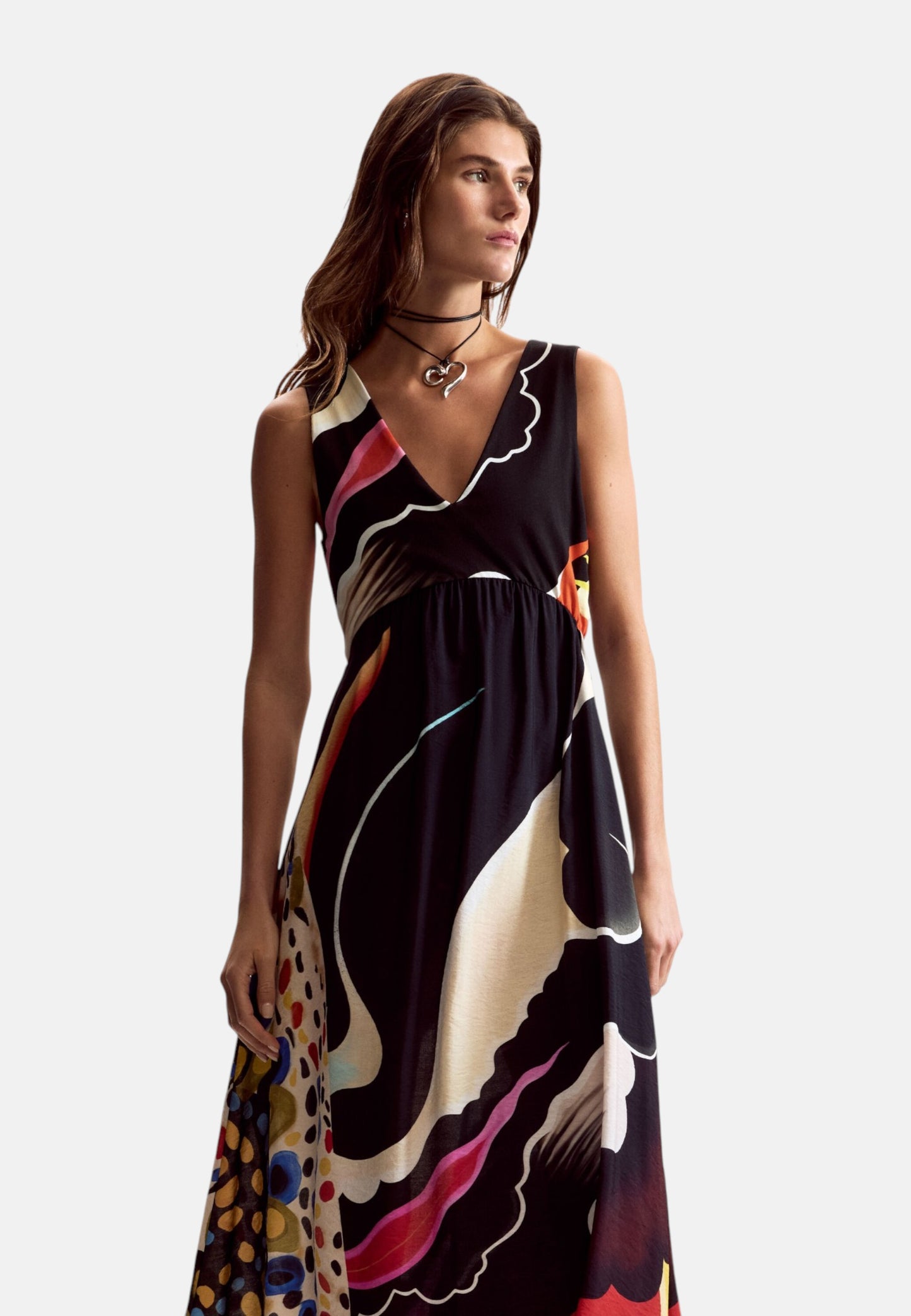 Vestiti  Donna Desigual  Vest Japan Opart Lacroix 26SWVW60