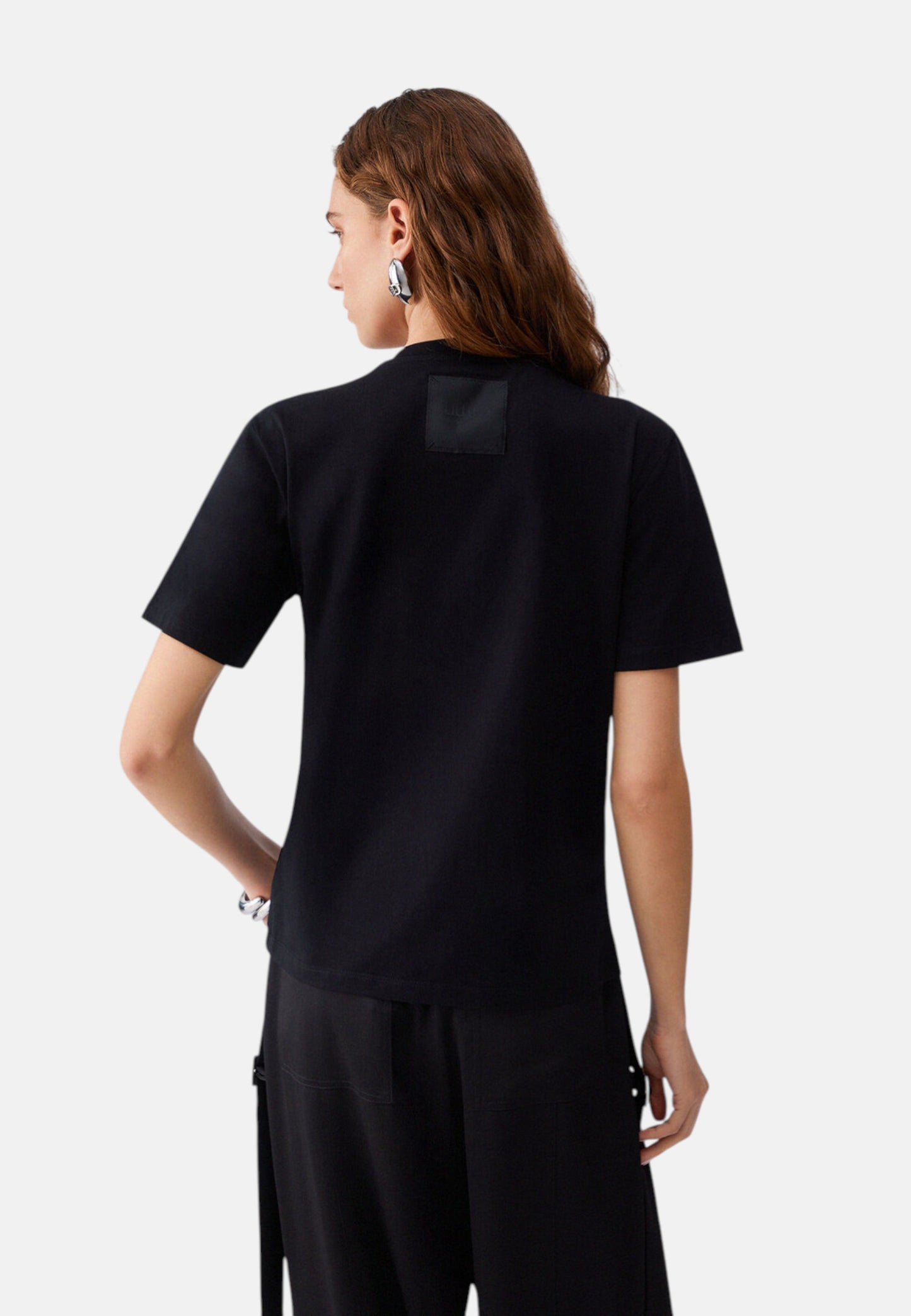 T-Shirt Manica Corta Donna Liu Jo Con Castoni  CA6193J3868