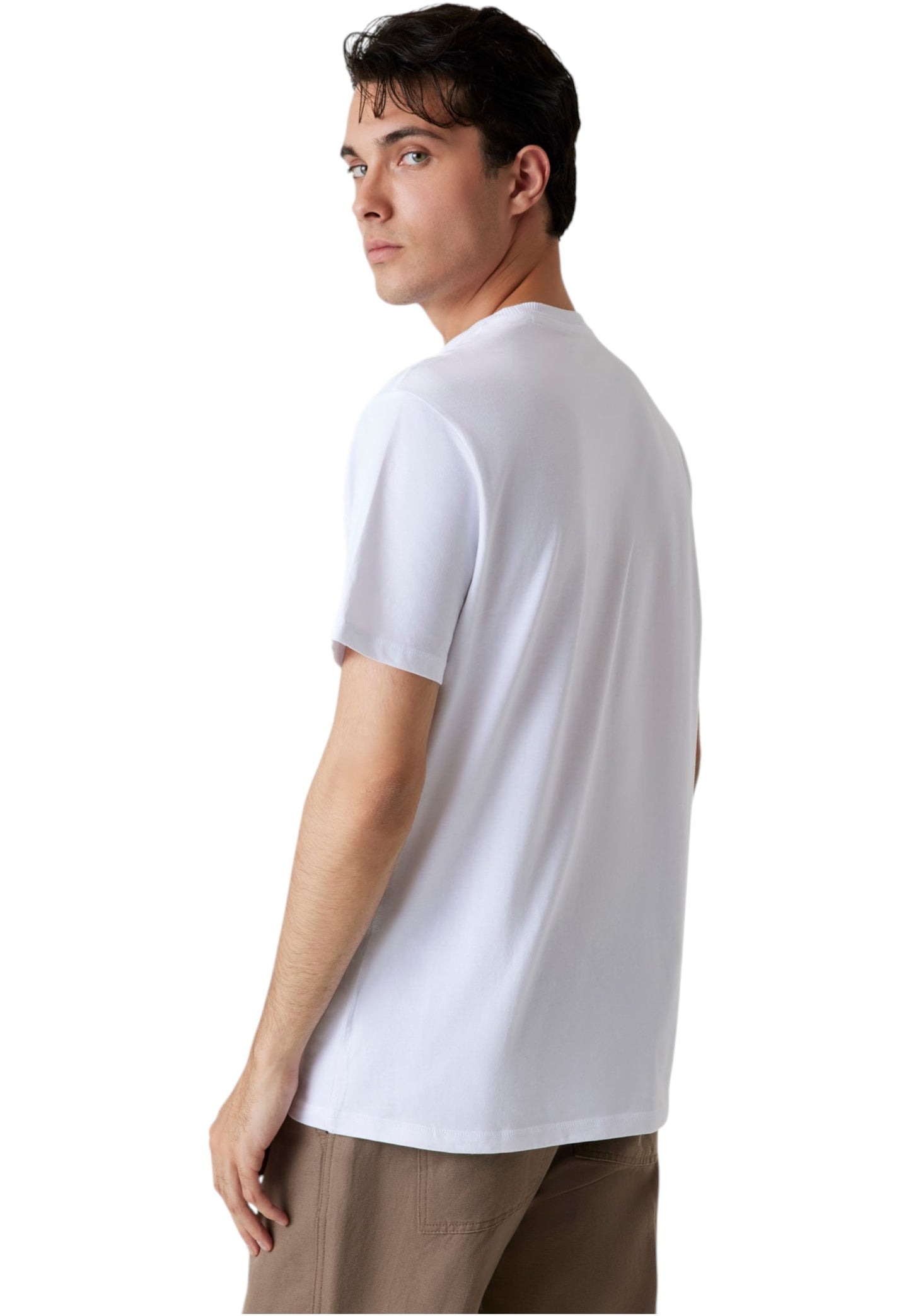 T-Shirt Manica Corta Uomo Guess  Guess Triangle M5YI15I3Z14