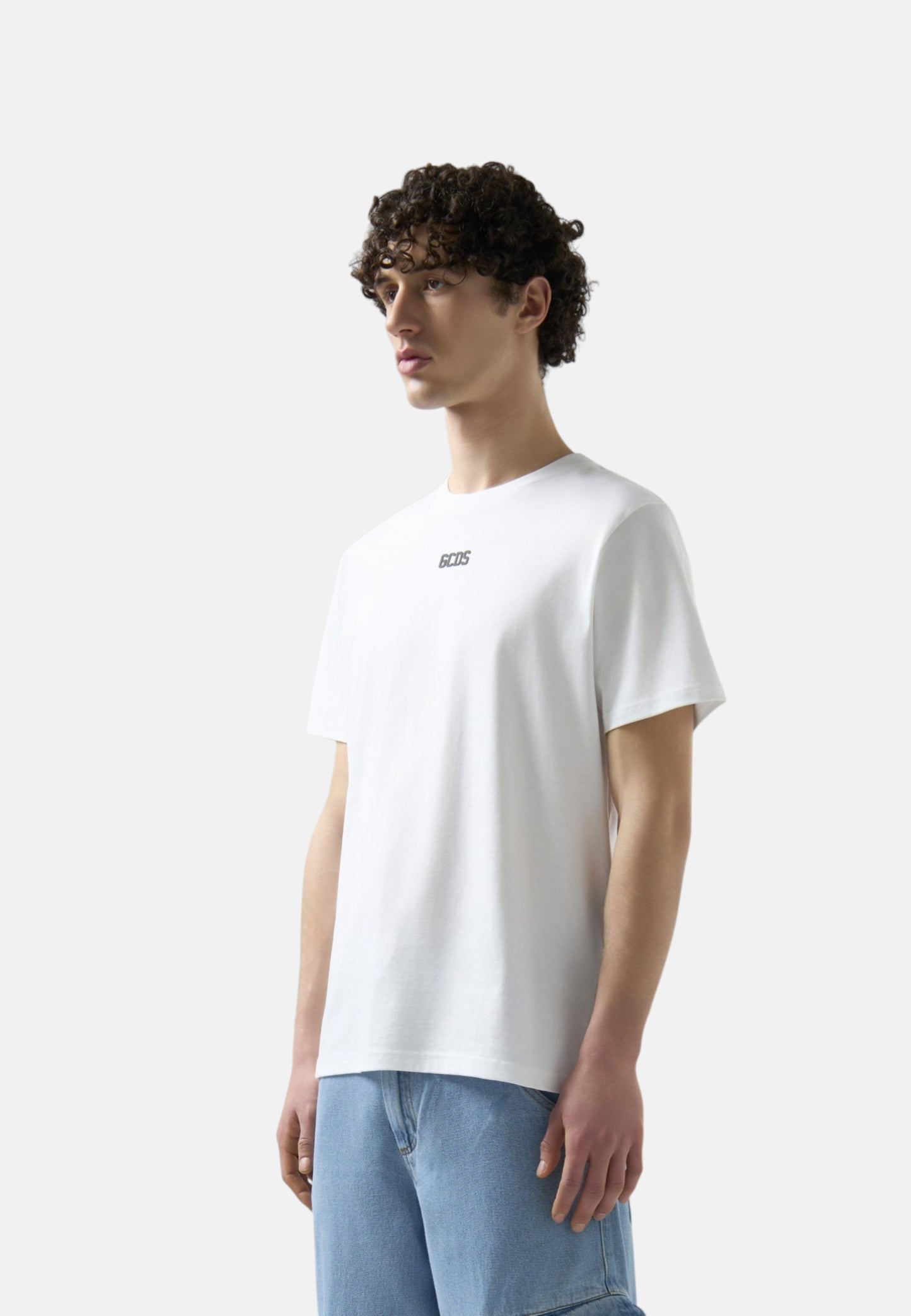 T-Shirt Manica Corta Uomo Gcds  Mini Logo Z0MLQC102J023