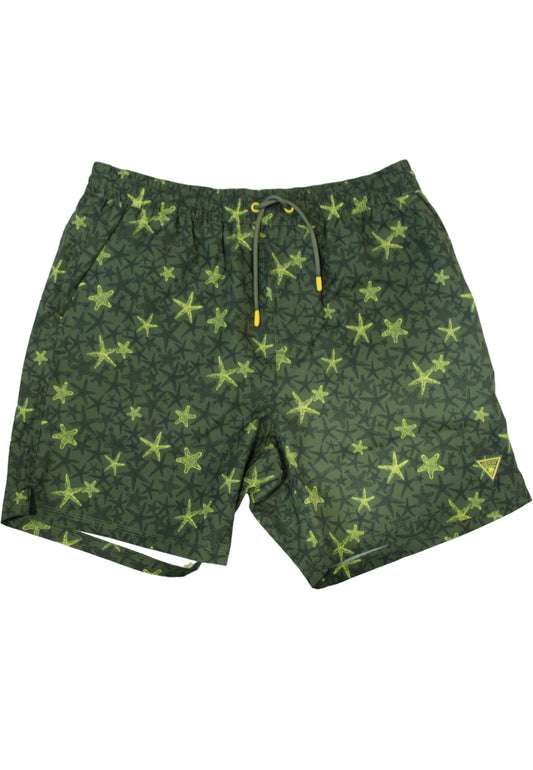 Costume da bagno Short Uomo Guess Swimtrunk Medium Animal Aop F4GT20WG2A2