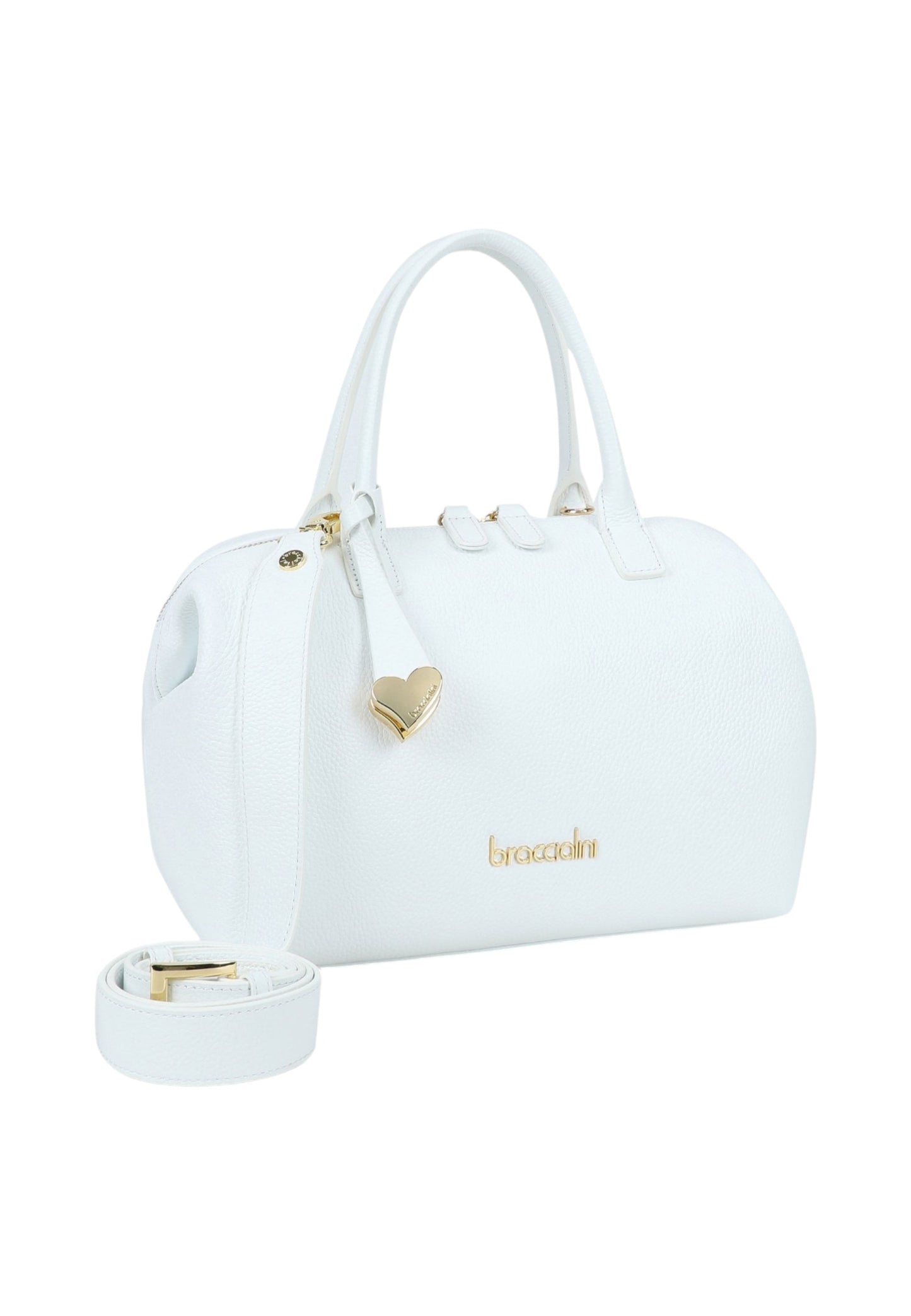 Borsa A Mano Donna Braccialini Bauletto In Pelle Michelle B19015PP