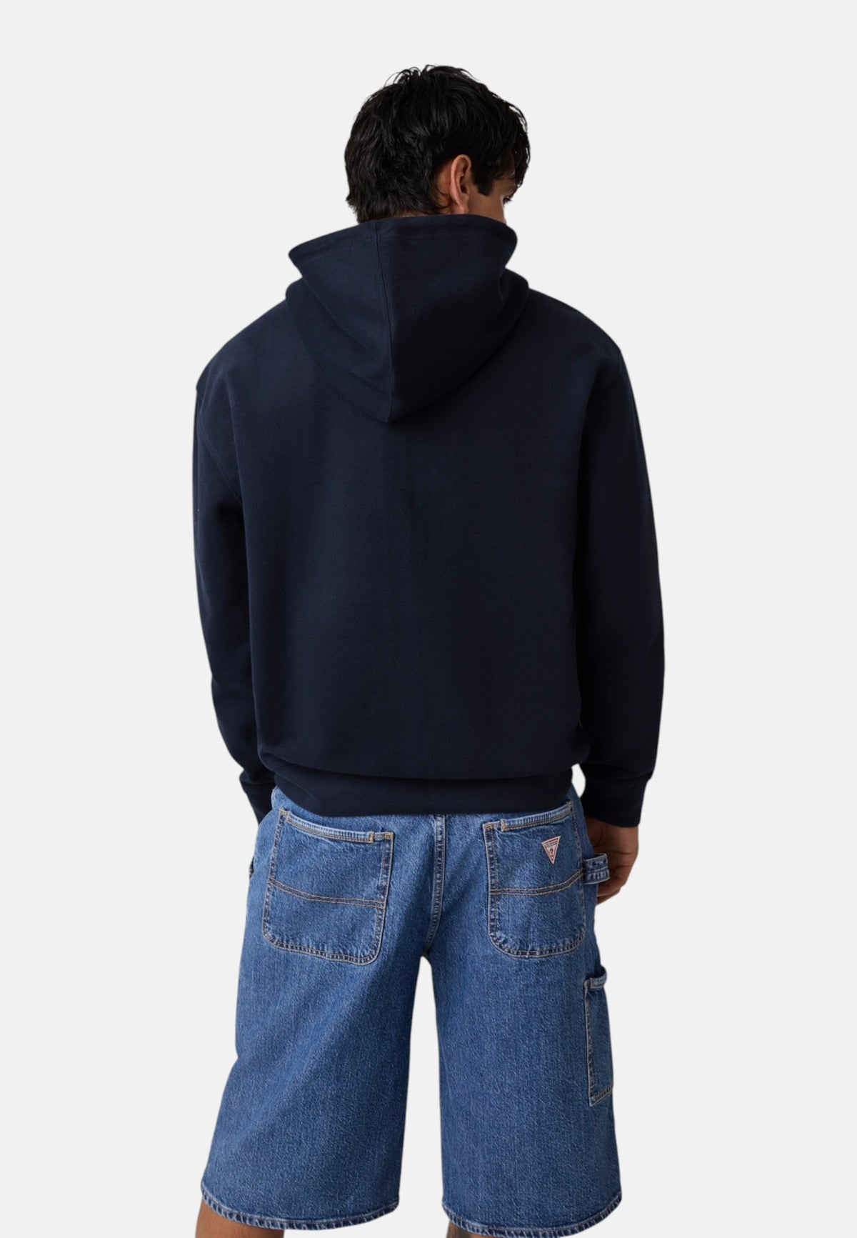 Felpa Con Zip Uomo Guess Vestibilit� regular, Costina, French rib Gj M6BQ05K5406