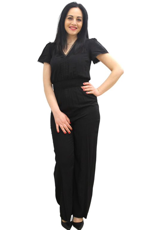 Tuta Jumpsuit Manica Corta Donna Gaudi Lunga  311BD25029
