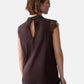 T-Shirt Senza Maniche Donna Liu Jo Con Pizzo E Strass  CF6142J5923