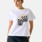 T-Shirt Manica Corta Donna Guess  Popcorn W6RI28I3Z14