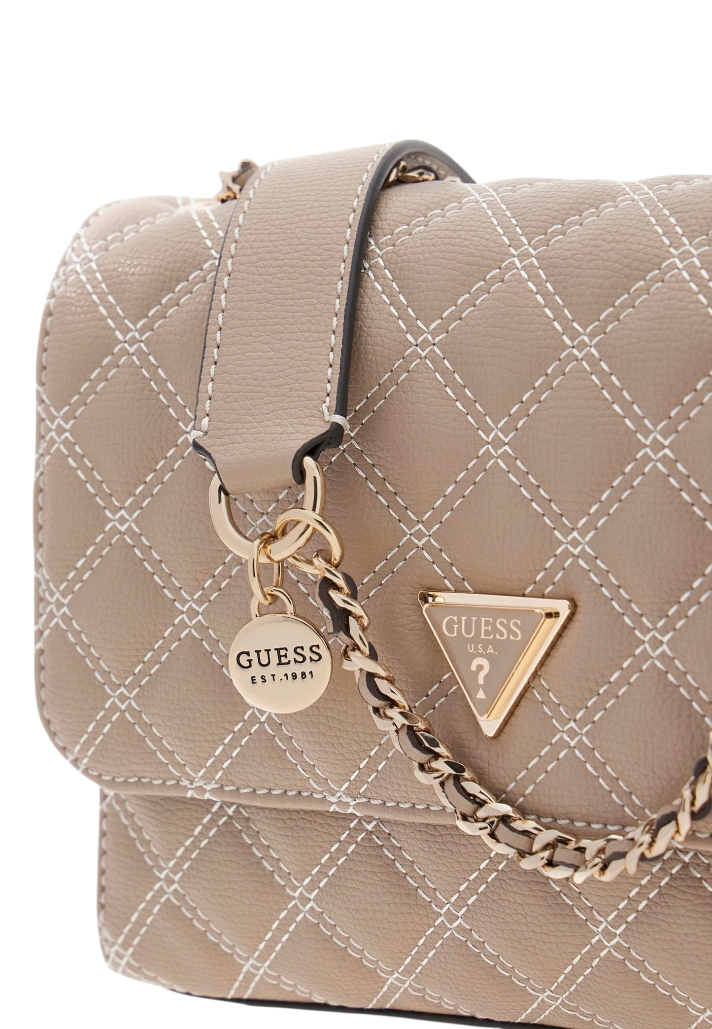 Borsa A Tracolla Donna Guess 2 Comp Convertible Flap Giully Ii HWBQ9673200