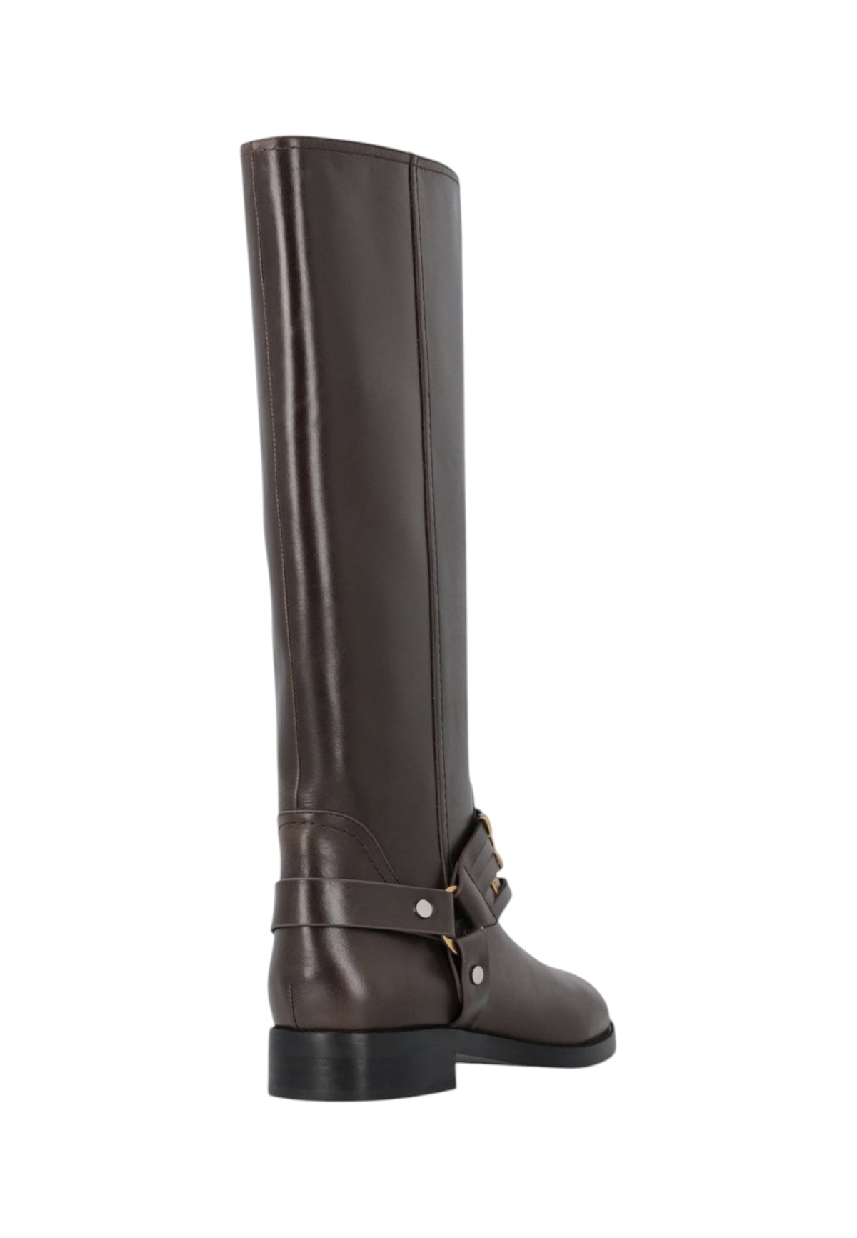 Stivali  Donna Pinko Con Cinturino E Fibbia, Fondo Carrarmato Cheval 01 SD0583P001