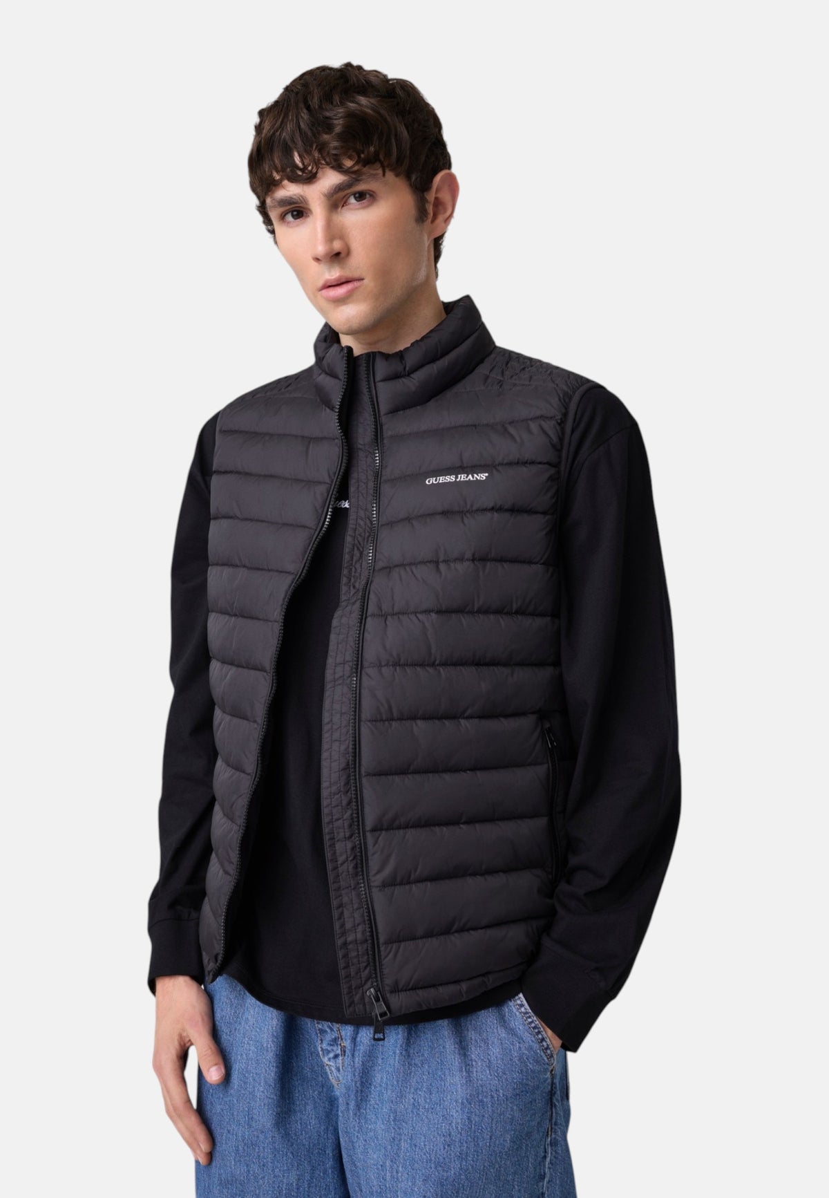 Gilet  Uomo Guess Imbottito Gj Paneled M6YL07W2647