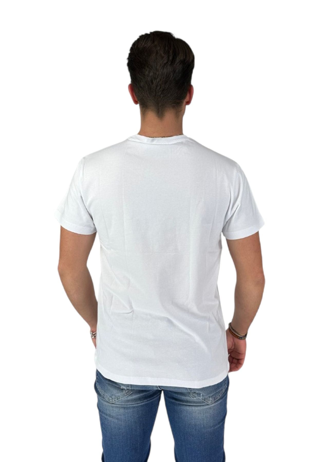 T-Shirt Manica Corta Uomo Trussardi   TRU1MTS01