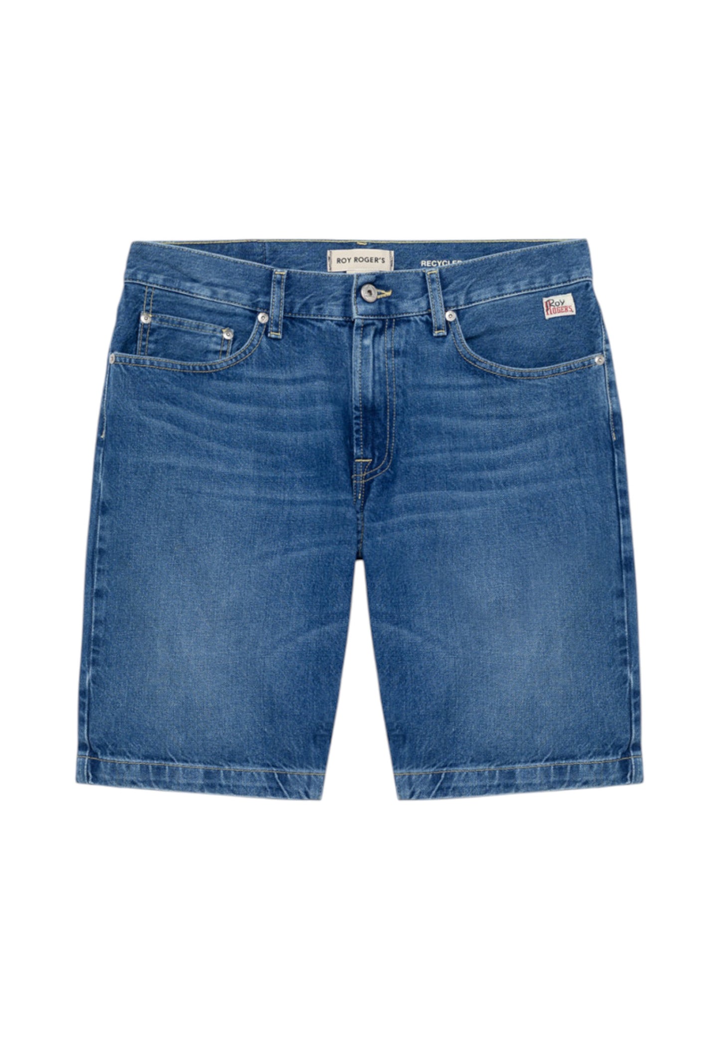Pantaloncini Bermuda Uomo Roy Roger's In Denim Riciclato Cult Zanzibar RRU085D7213113