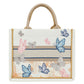 Borsa A Mano Donna Braccialini Tote Medium In Tessuto Con Ricami Esclusivi Queen B18920TY