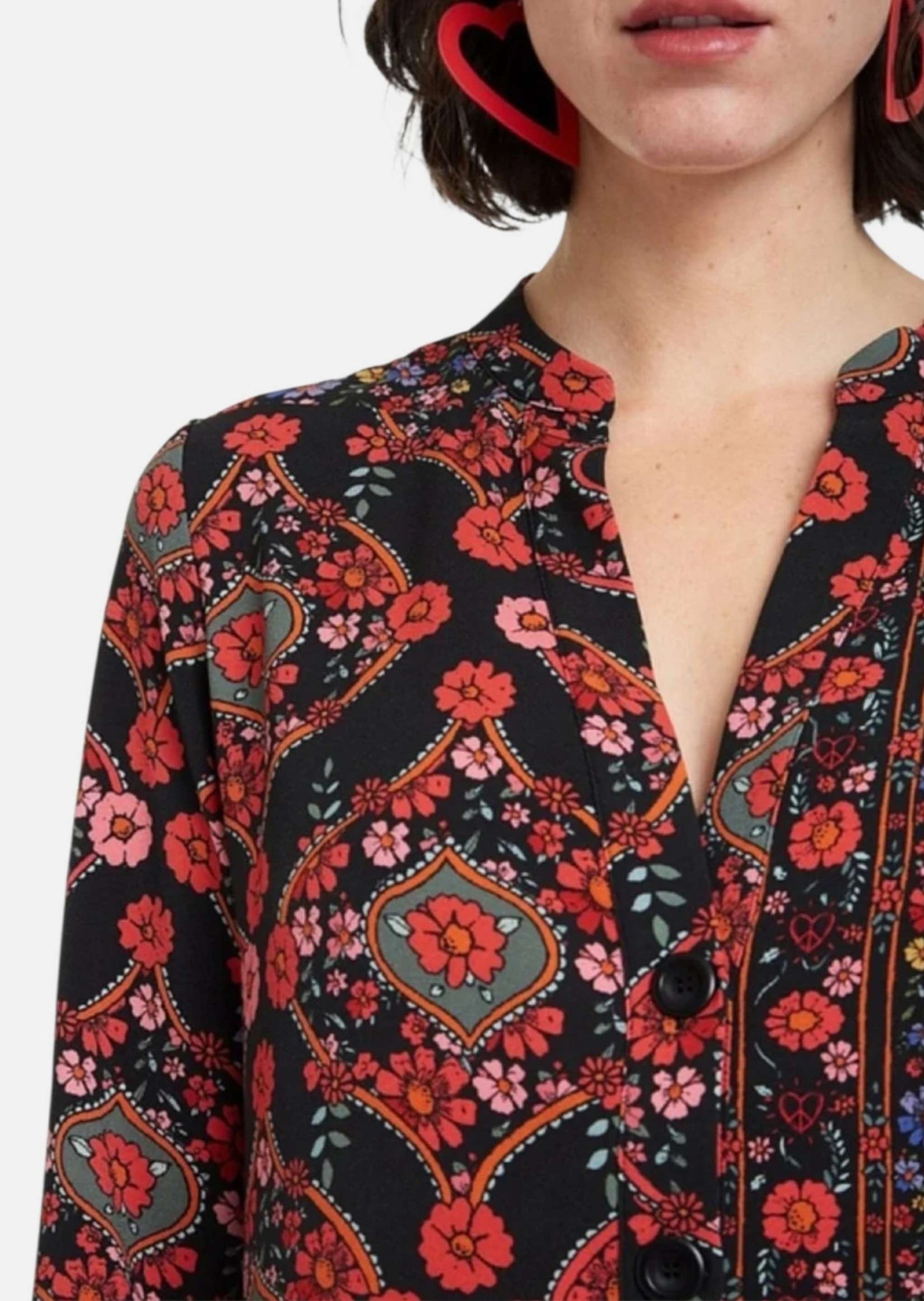 Vestito Corto Donna Desigual Con Cappuccio Padded Sigrun 19WWVW94