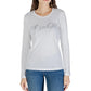 T-Shirt Manica lunga Donna Liu Jo  Faded Liujo Silver UF5283JS923