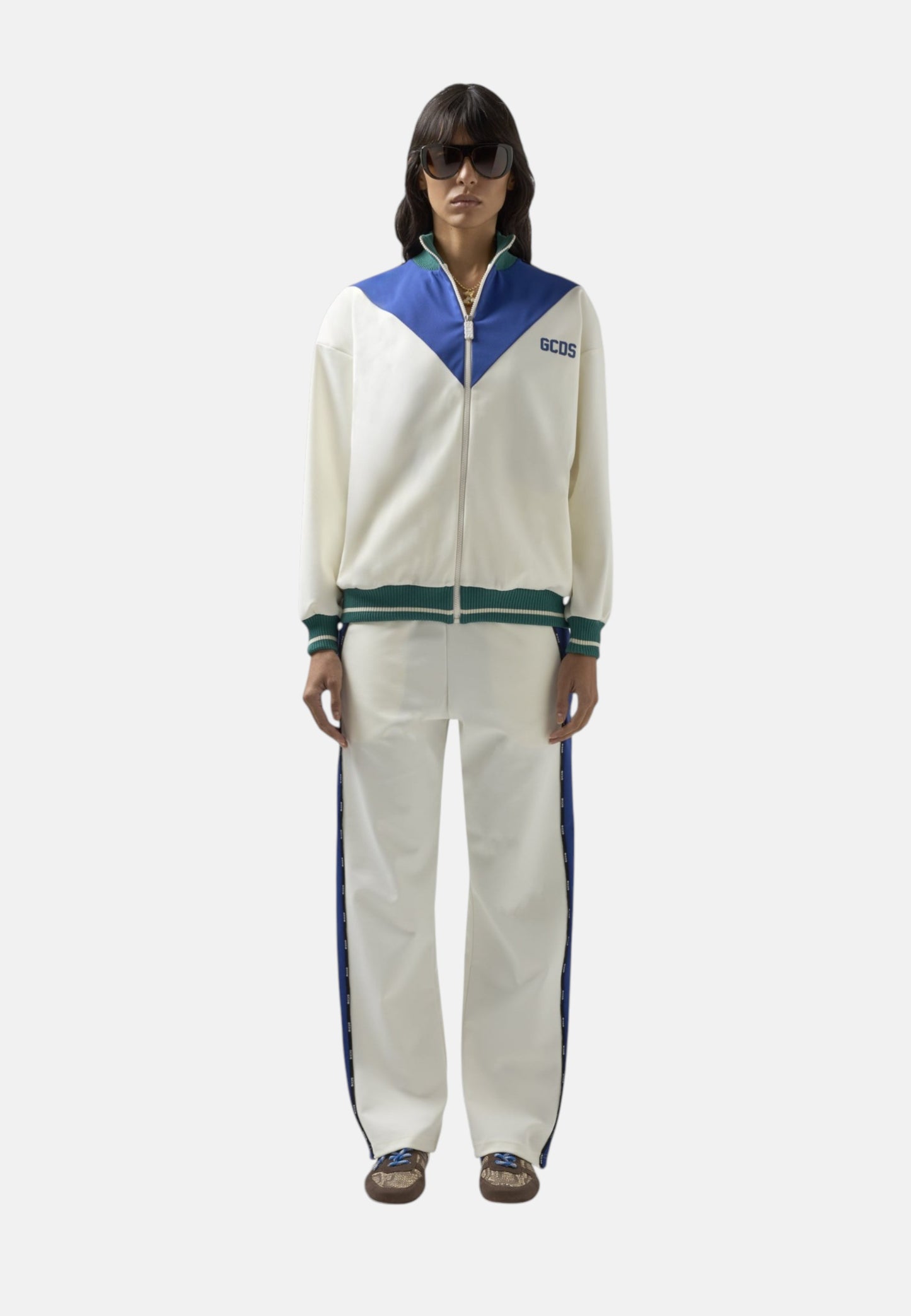 Pantaloni Tuta Donna Gcds Straight Fit Track C1WEQI185C008