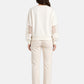 Felpa A Girocollo Donna Liu Jo Con Inserti In Pizzo  TA6282J3855