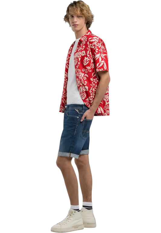 Pantaloncini Jeans Uomo Replay