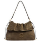 Borsa A Spalla Donna Coccinelle In camoscio, Pelle liscia, Bimateriale Lidia Suede Bimaterial E1V9G130301