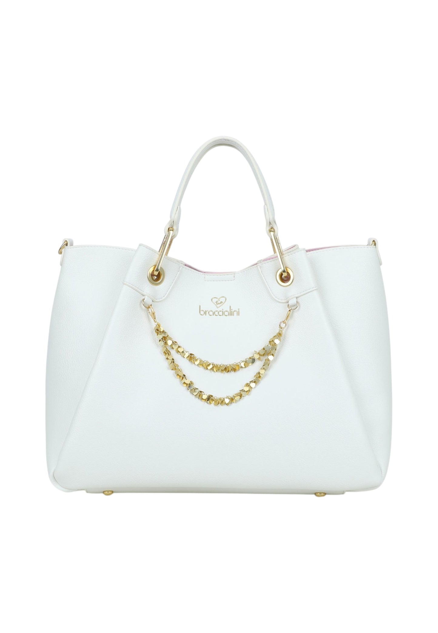 Borsa A Mano Donna Braccialini Large Con Doppio Manico Con Tracolla Amy B18812YY