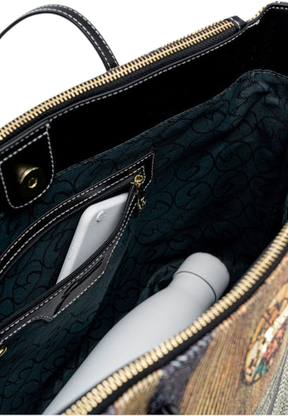 Borsa A Spalla Donna Gattinoni Large Shopping Classic Planetarium Planetarium BEGPL2634WPQ
