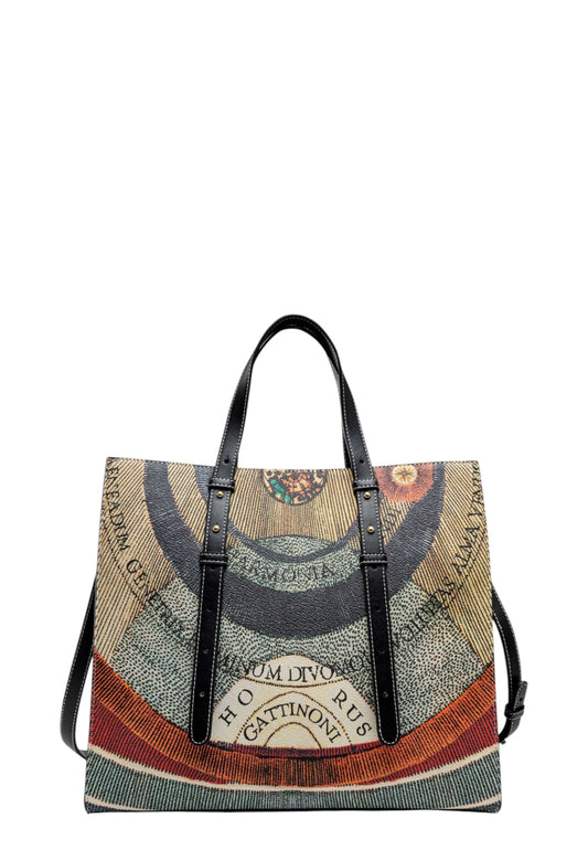 Borsa A Mano Donna Gattinoni Large Double Handle Planetarium BEGPL8132WPQ