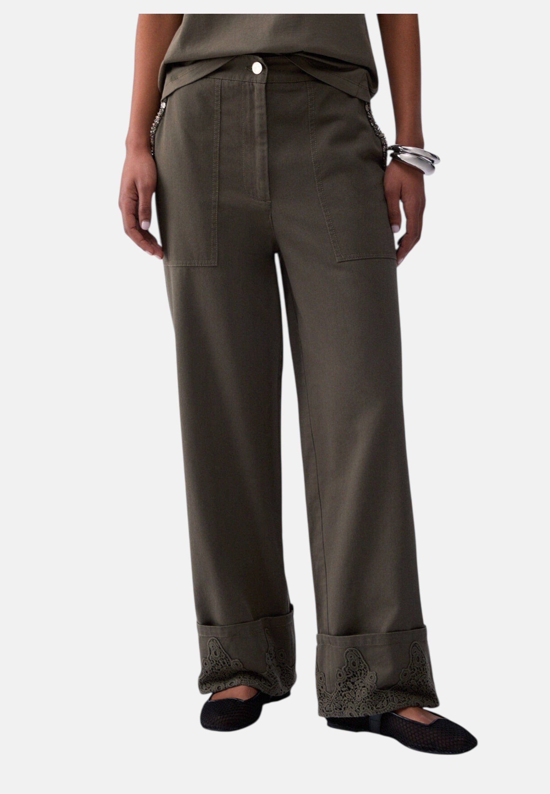Pantaloni  Donna Liu Jo Tessuto Navetta  WA6296T433A