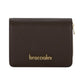 Portafoglio Con Patta Donna Braccialini Piccolo, Chiusura con clip, Logo Braccialini in metallo, Dimensioni: 12 x 2.5 x 9 Cm Basic B18706BA