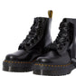 Stivaletti Anfibi Donna Dr. Martens  Molly Black Buttero 24861