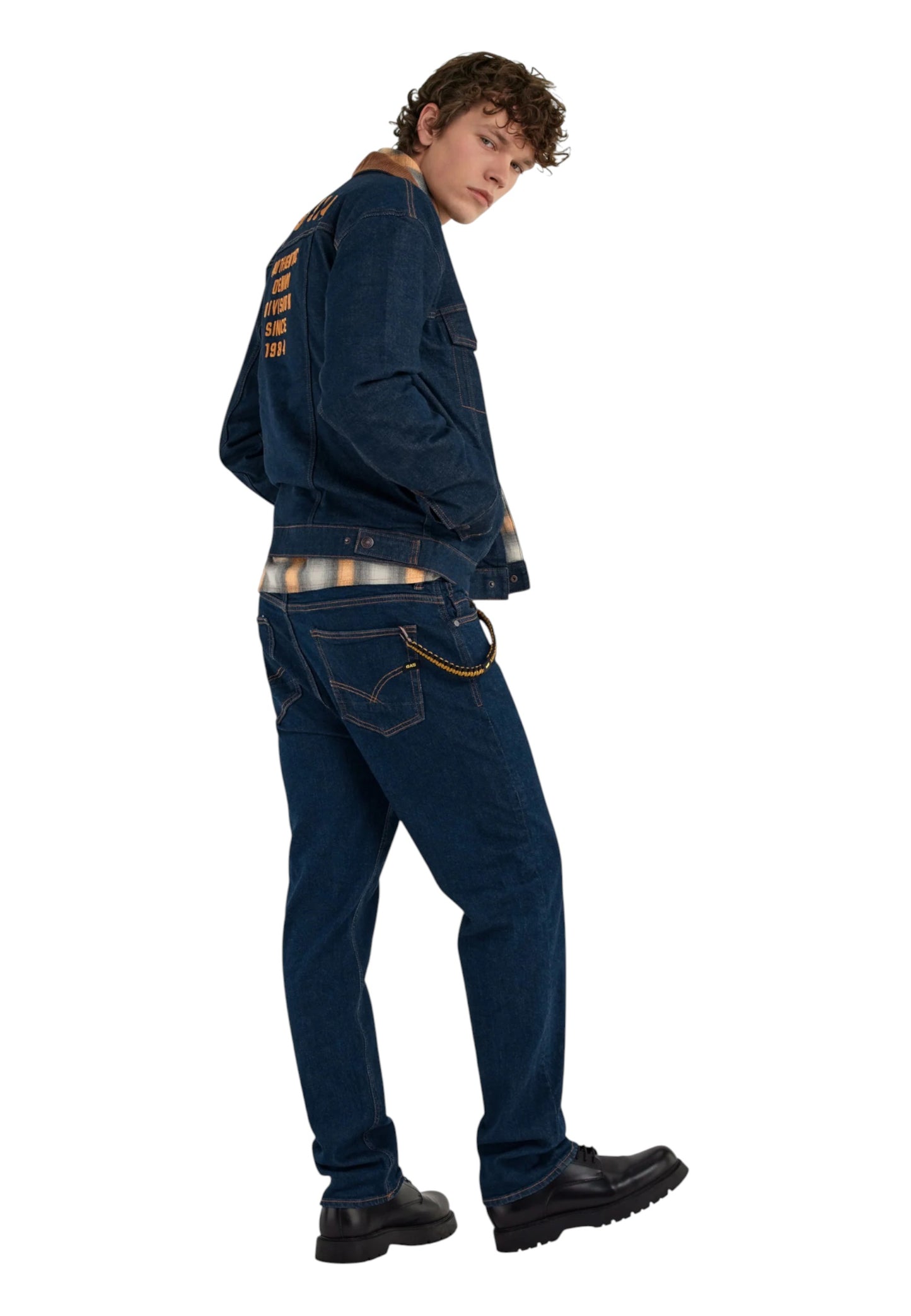 Jeans Loose Fit Uomo Gas  90'S Dad 351456030170