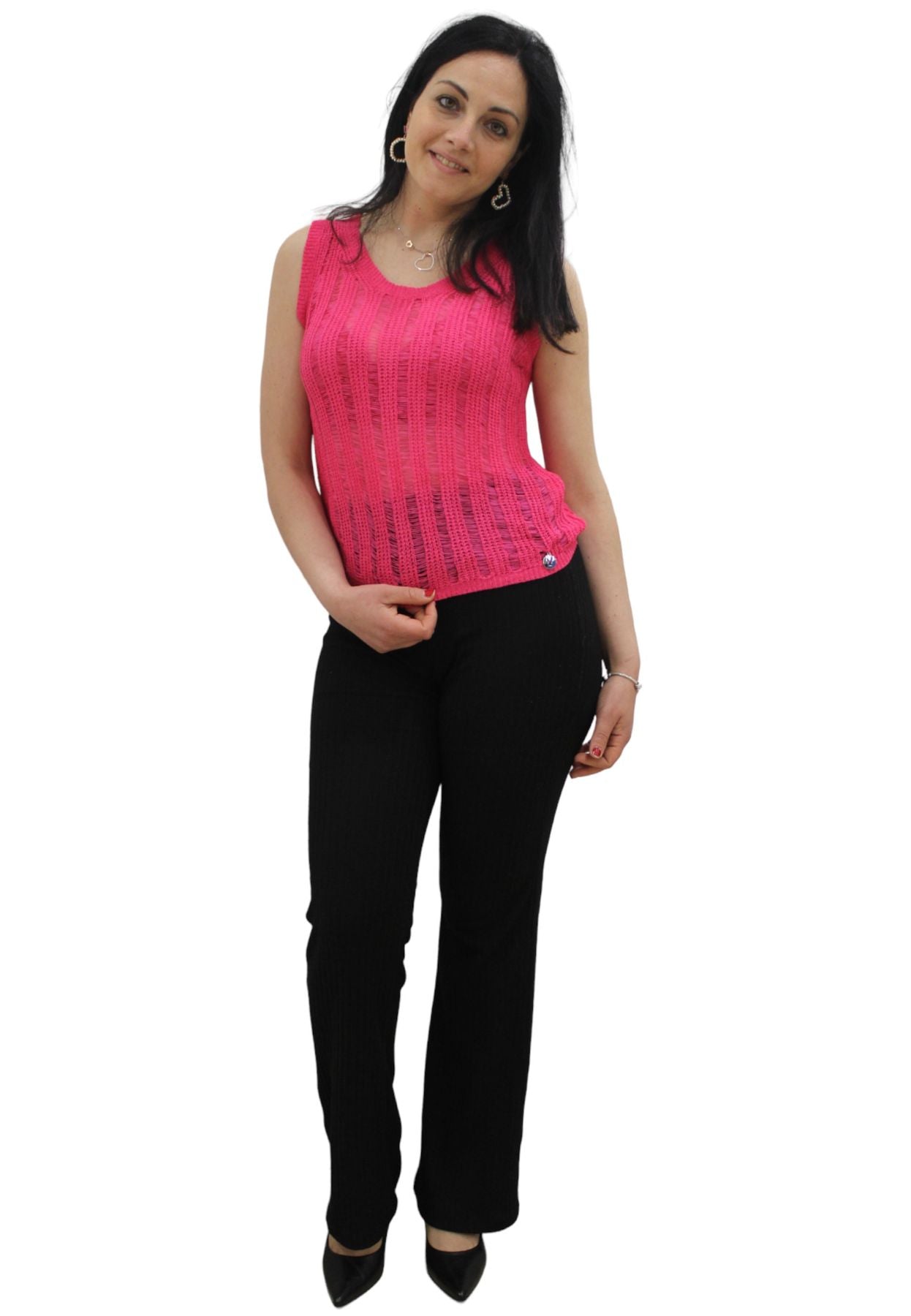 Canotta  Donna White Wise   WW28033