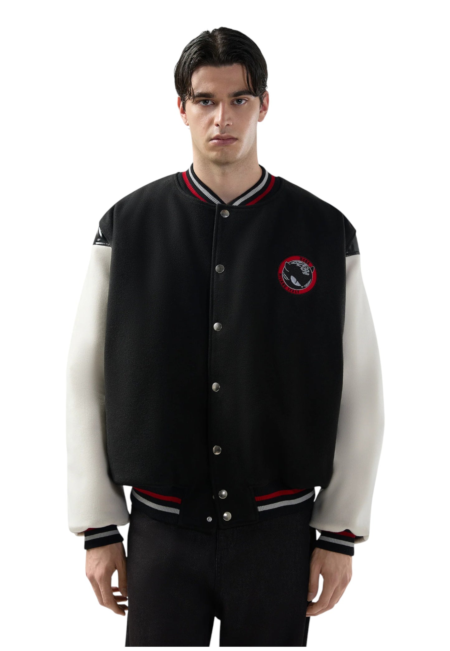 Giacca Bomber Uomo Gcds Kittho Patch Varsity Kittho Patch Varsity B2CM0905MA3