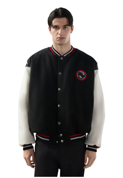 Giacca Bomber Uomo Gcds Kittho Patch Varsity Kittho Patch Varsity B2CM0905MA3