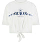 T-Shirt Manica Corta Donna Guess Crop Bow V6GI20K3509