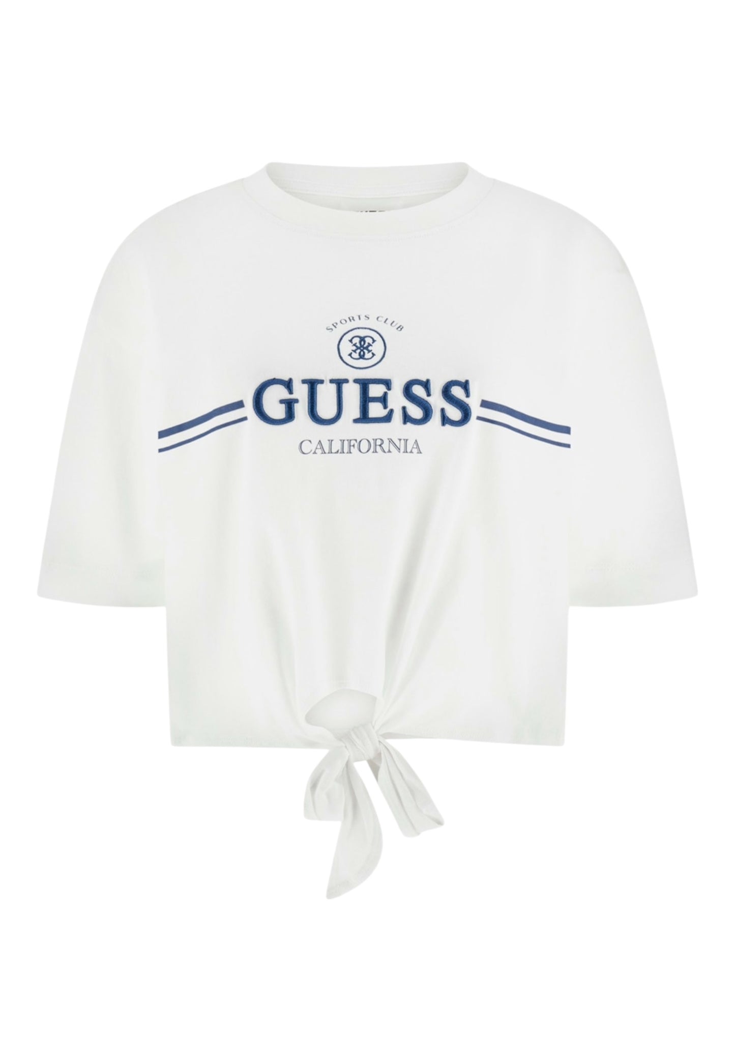 T-Shirt Manica Corta Donna Guess Crop Bow V6GI20K3509