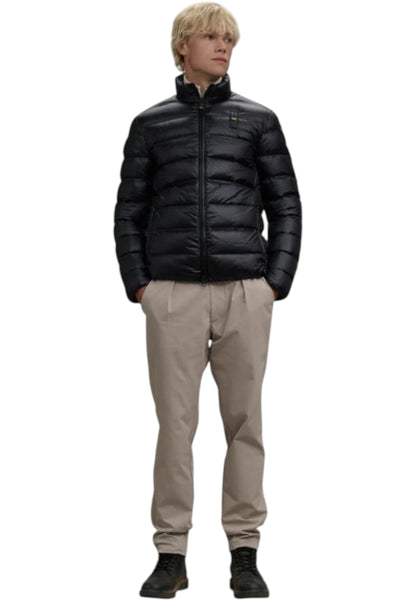 Piumino Corto Uomo Blauer  Belmont 25WBLUC03090
