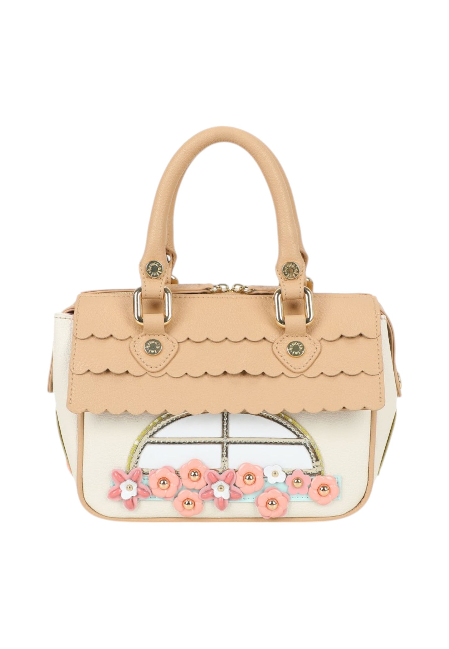 Borsa A Mano Donna Braccialini Casetta In Pelle Temini B19041PP