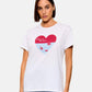 T-Shirt Manica Corta Donna Liu Jo Love In The Sun Eco Line WA6502JS923