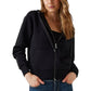 Felpa Con Zip Donna Guess Con Cappuccio New Hooded Scuba W5YQ05KBYE2