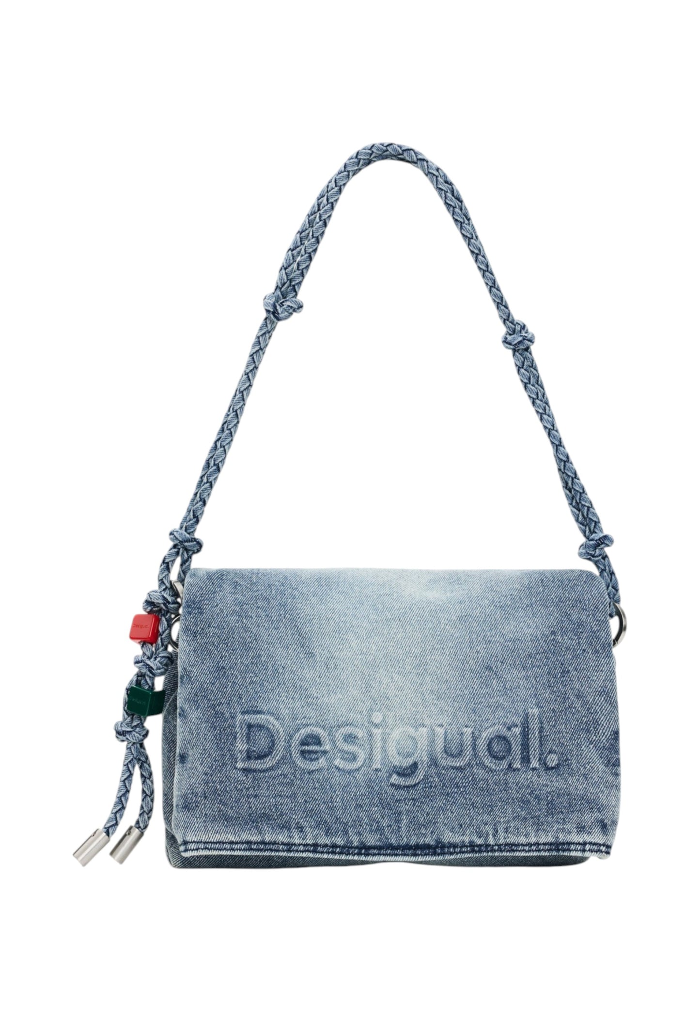 Borsa A Spalla Donna Desigual  Half Logo Denim Venecia 4.0 26SAXD28