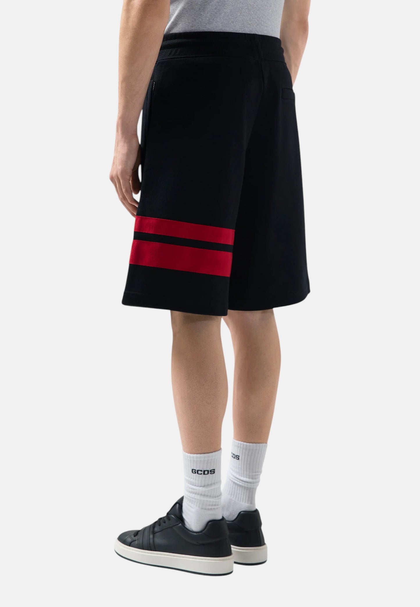 Pantaloncini  Uomo Gcds In Felpa Logo Regular  B1XM3101JI0