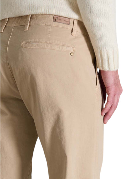 Pantaloni Chino Uomo Jeckerson Patch Slim Fit  JKUPA077CJ404