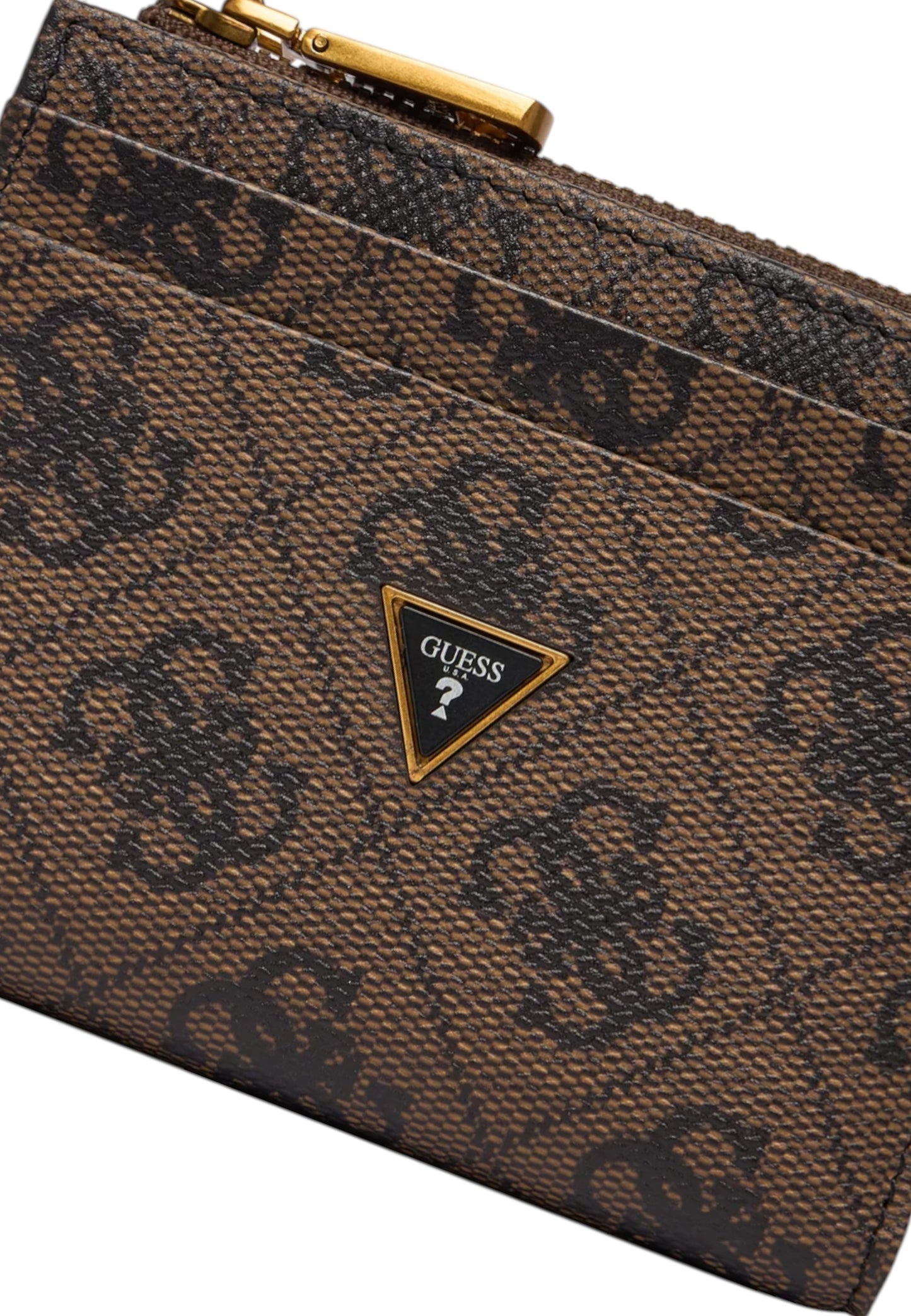 Portafoglio Con Portacarte Uomo Guess Bifold Top Zip Milano SMMALOLEA03