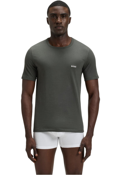 T-Shirt Manica Corta Uomo Boss 3 Pack Classic 50532468