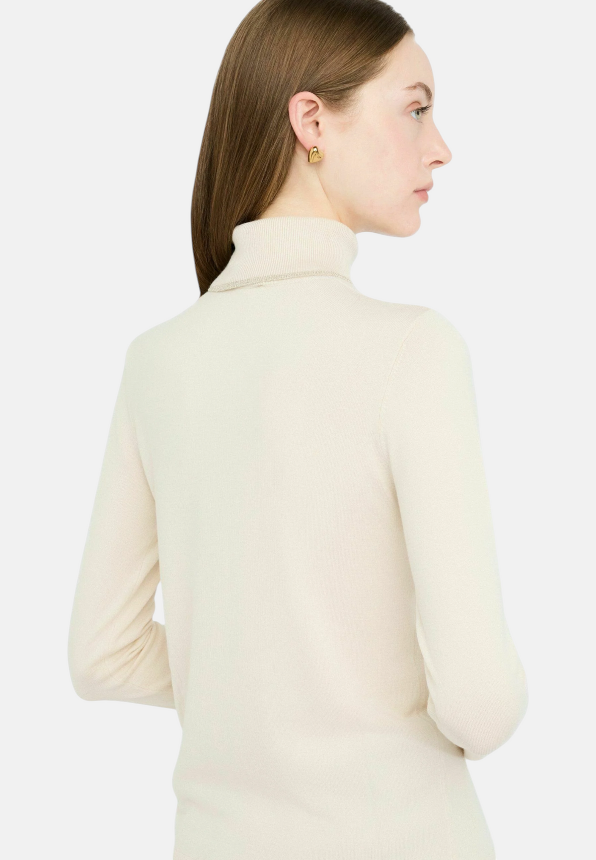 Maglione Collo Alto Donna Liu Jo Basic Fit  WF6013MS49I