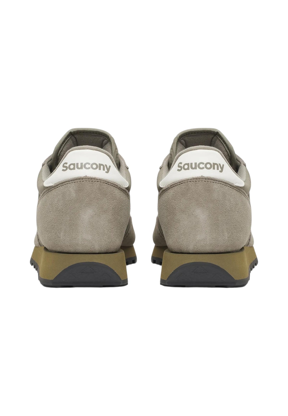 Sneakers Basse Uomo Saucony Chiusura con lacci, Tomaia in nylon e pelle scamosciata, Collo e linguetta imbottiti, Intersuola EVA rigata assorbi-urti, Suola in gomma Jazz Original S101443